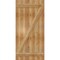 Ekena Millwork Joined Board-n-Batten Shutters w/Z-Bar, Rough Sawn Western Red Cedar, 26 7/8W x 56H, PR RBJ06Z26X056RWR - alternate 4